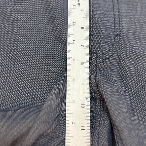 Brax‎ Cooper Fancy Chino Pants Mens 36x30 Blue Micro Check Textured - Picture 13 of 16